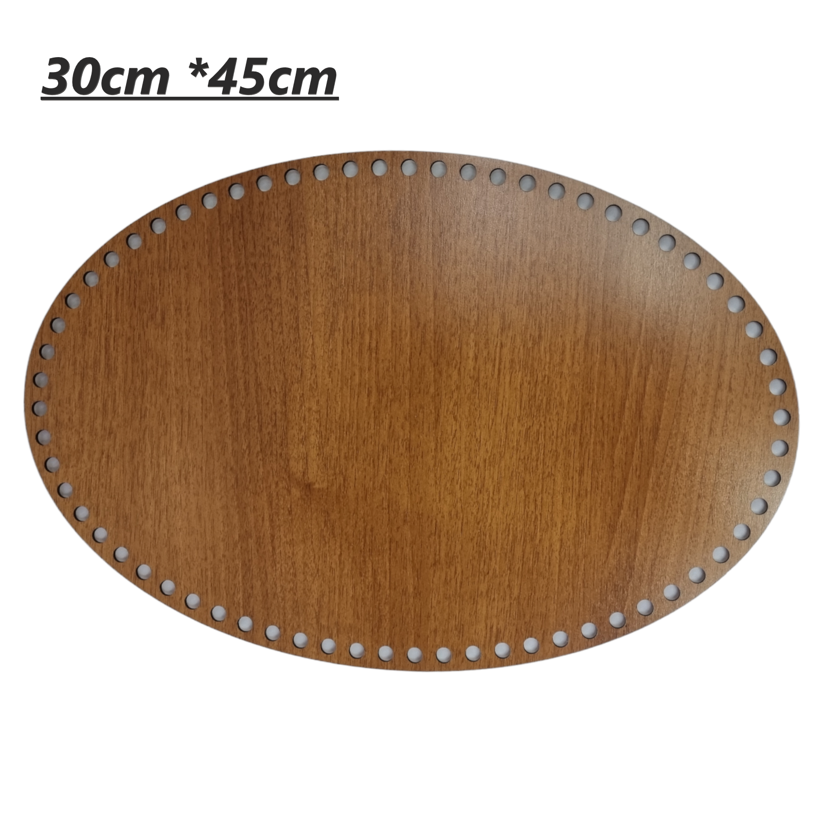 خشب كليم بيضاوي 30cm*45cm
