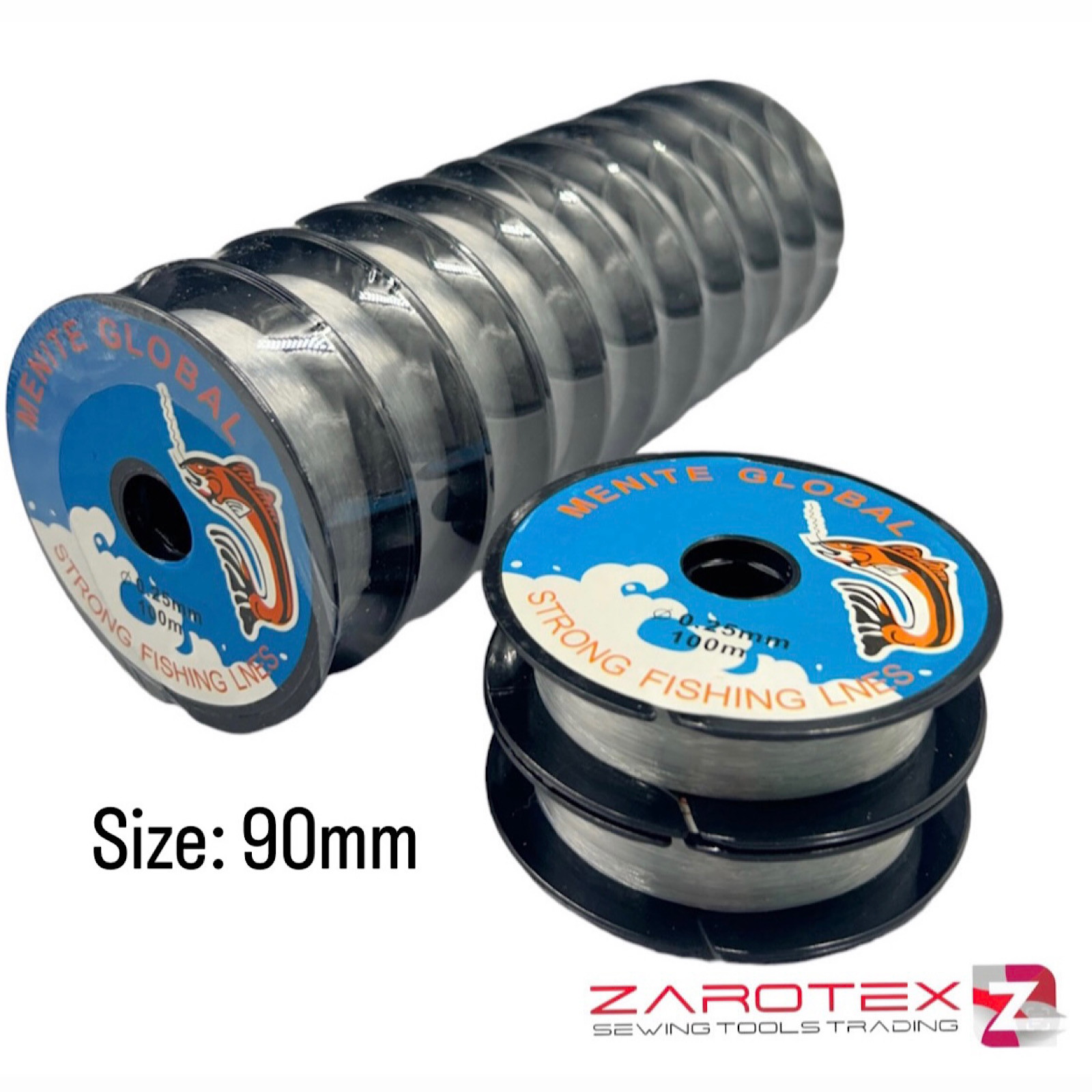 خيط سمك نايلون 90mm