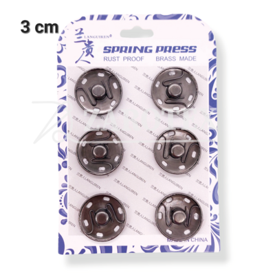 كباسات نحاس مطلي 3 cm